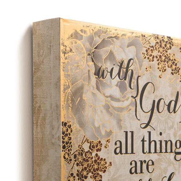 Give Faith Collection All Things are Possible Wall - Picture 2 of 2